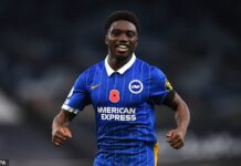 Ghanaian Tariq Lamptey signs new Brighton contract