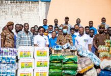 Nsawam Prisons receive support from Osafric Nsawam Prisons