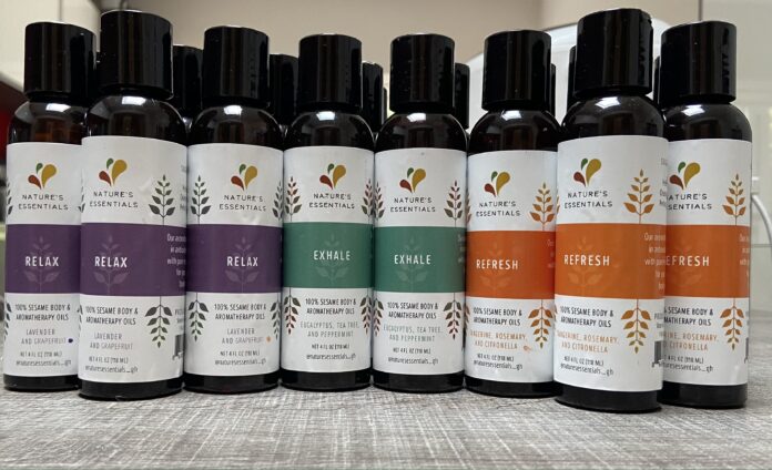Nature’s Essentials using organic oils