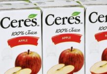 Ghana’s FDA blacklists toxic Ceres Apple Juice