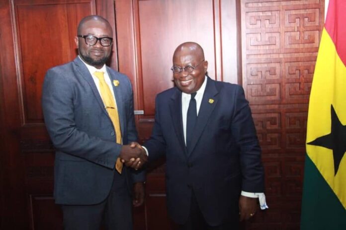 Kurt Okraku and President Akufo Addo