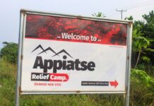 Temporary structures for Appiatse explosion victims to be ready by May 1st 2022 Appiatse Community