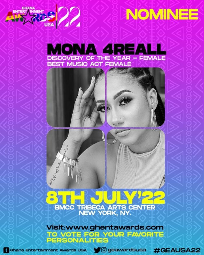 Mona4Reall Nominated