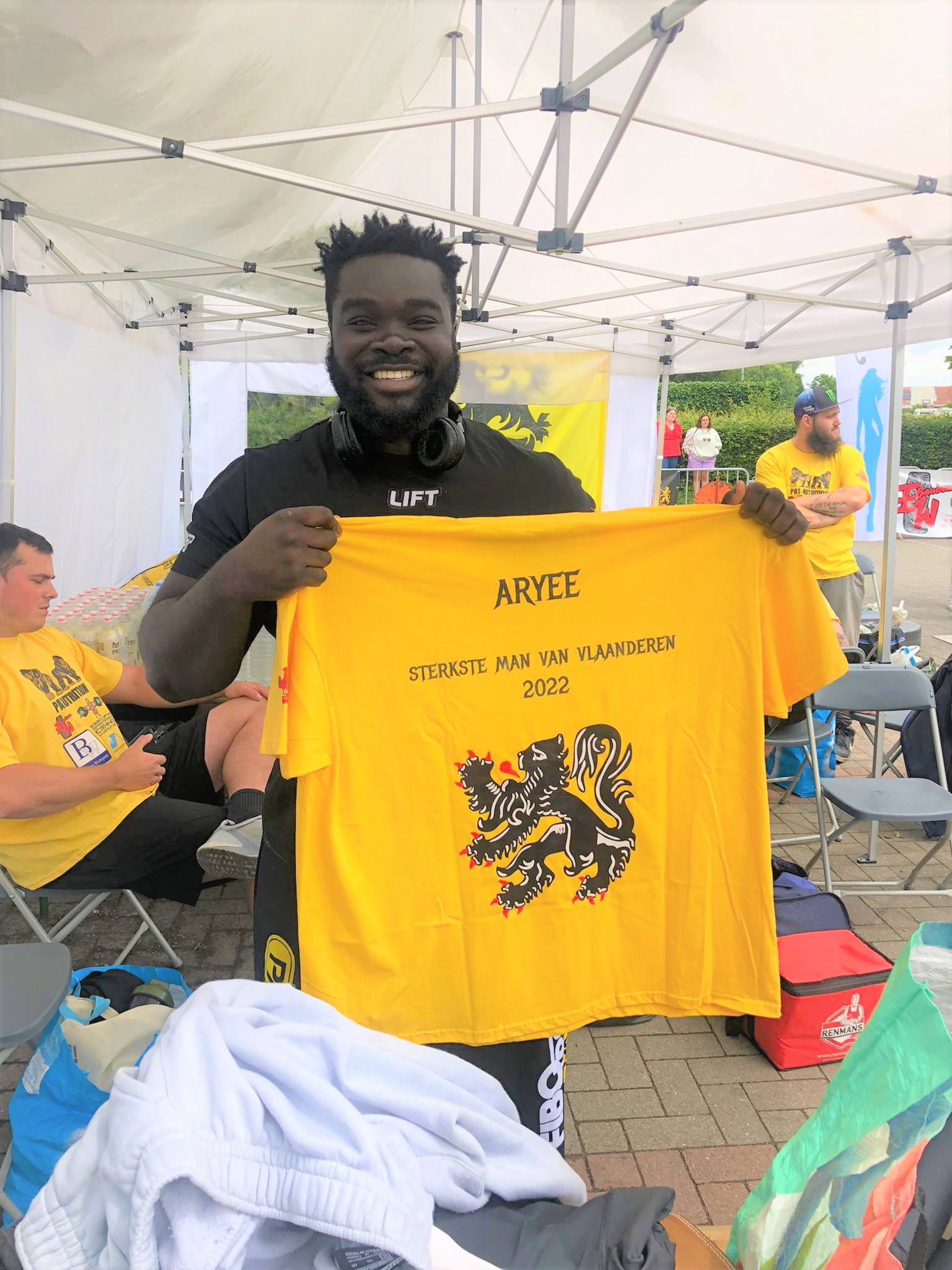 Ghana’s Evans Aryee wins silver at East Flanders Strongest Competition