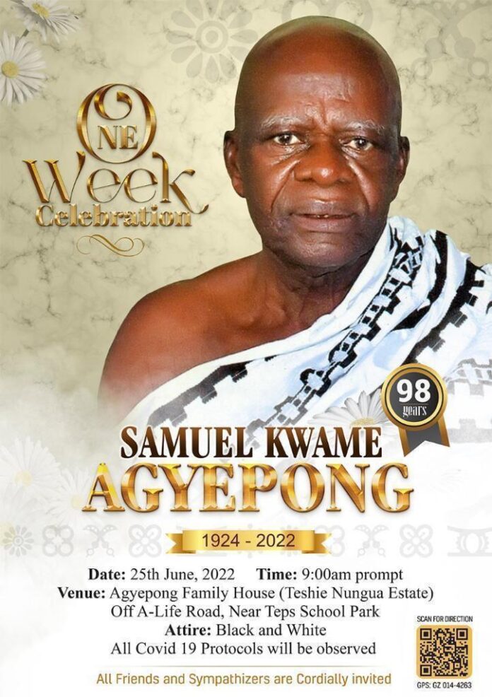 Opanyin Samuel Kwame Agyepong