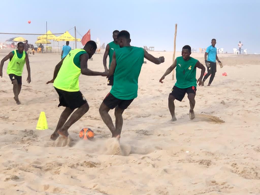 Ghana Beach Soccer Team The Black Sharks