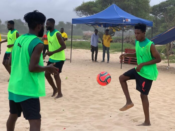 Ghana Beach Soccer Team The Black Sharks