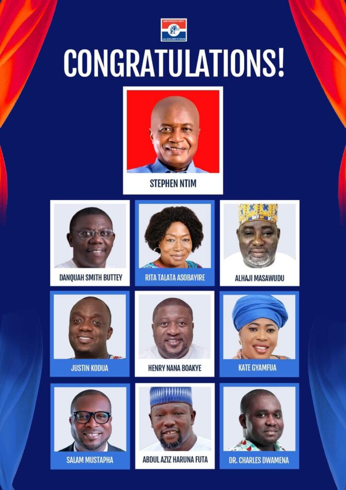 NPP Party Executives