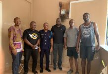 GOC Officials visit family of the late 1st Vice President Paul Atchoe GOC Officials