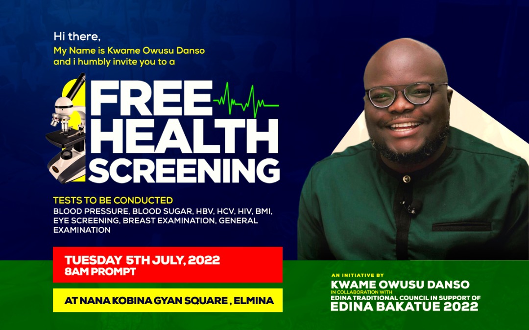 Kwame Owusu Danso gives back to Elmina KEEA; Set to hold Free Health ...