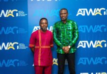 A new dawn for Arts Writers as ATWAG rebrands ATWAG President George Quaye & Deputy Tourism, Culture and Creative Arts Minister, Mark Okraku Mantey