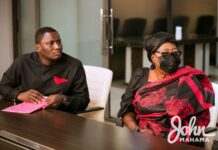 Mahama hosts Bereaved Family of Highlife Legend Alfred Benjamin Crentsil Family of the Late AB Crentsil