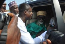 National Chief Imam commiserates with Dr. Agyepong Family Dr. Siaw Agyepong & Chief Imam