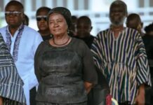 PHOTOS: Prof. Jane Naana, John Mahama lead NDC to pay last respect to late Prof. Kwesi Botchwey