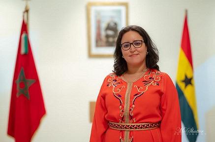 Moroccan Ambassador to Ghana, Her Excellency Imane Quaadil