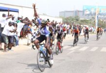 Lawrence Adjei wins Ojatson Sports Foundation Cycling Race
