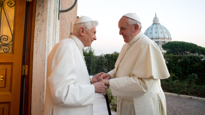 Pope Francis and the Late Pope Benedict