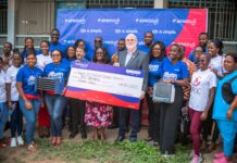 Spreading the Love this Valentines Day: AirtelTigo donates medical equipment to Korle Bu Teaching Hospital