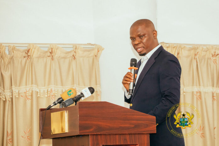 Minister for Youth and Sports, Hon. Mustapha Ussif