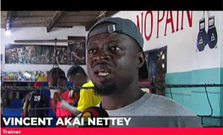 Vincent Akai Nettey of Attoh Quarshie Gym