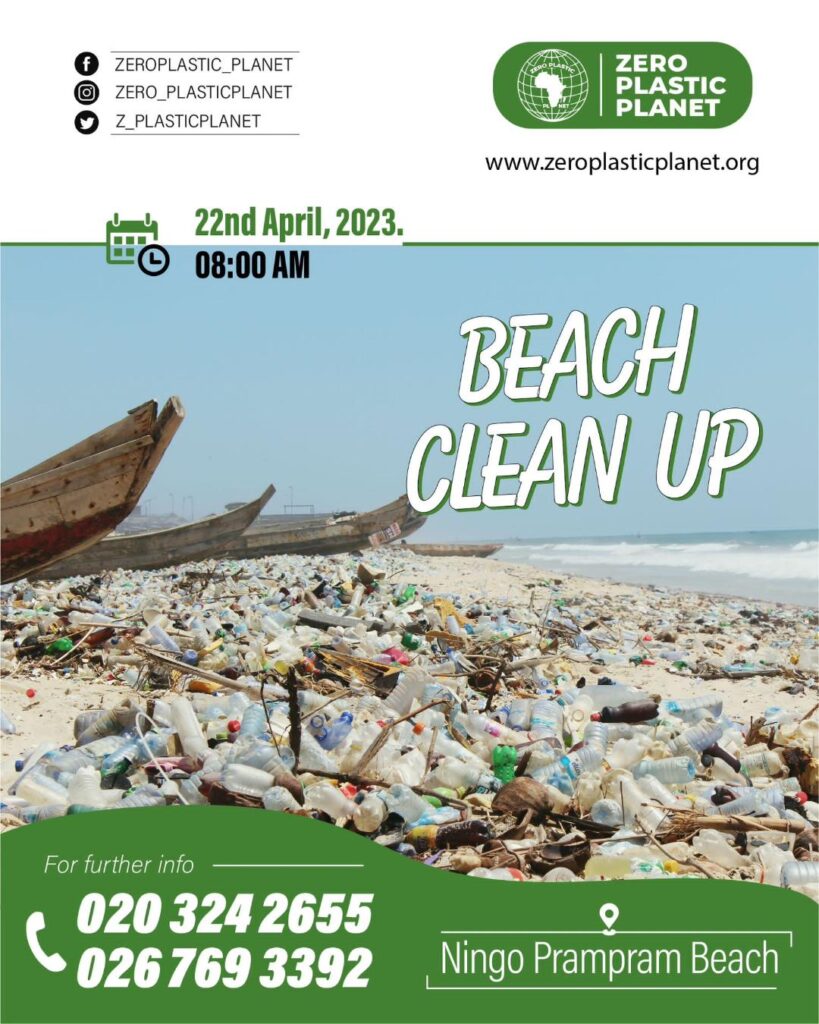 Zero Plastic Planet to embark on a clean-up exercise at Ningo Prampram ...