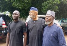 Alhaji Said Sinare attends one-week Observation of the passing of John Dumelo’s Mother