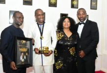 MTN Ghana CEO, Mobile Money Limited CEO Awarded At 2023 Ghana CEO Vision And Awards
