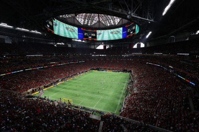 Atlanta Stadium in United States of America