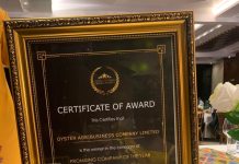 Oyster Agribusiness Is Promising Company Of The Year At GBLA 2024