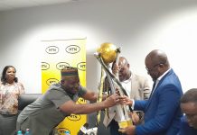University Of Ghana Pro Vice-Chancellor And Student’s SRC Embrace MTN FA Cup