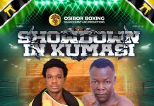 Osibor Promotions To Stage Two Title Bouts At SG Mall In Kumasi