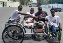 Paralympian Raphael Botsyo Nkegbe Donates WheelChairs To Three Young Disabled Athletes