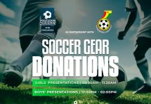 Soccer For Dreamers To Make Presentations To Young Male And Female Footballers