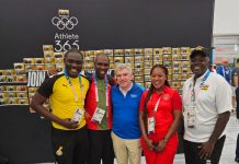Team Ghana Medical Staff Meets International Olympic Committee President, Thomas Bach