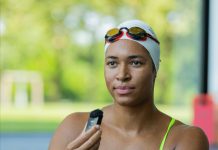 Team Ghana’s Joselle Alice Mensah Secures Fourth Place In The 50m Freestyle Swimming Competition