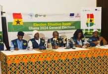 2024 Elections: Election Situation Room Observes Voting Process