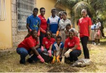 UBA Plants Trees In Support of Cedi @60: Nurturing A Greener Future At Tenashie Primary And JHS