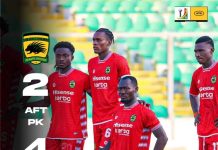 Aduana Shocks Kotoko As Nations FC, Medeama And Attram De Visser March On In MTN FA Cup