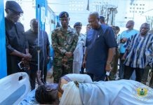 Mahama Visits Ghanaians Who Survived Burkina Faso Terrorist Attack