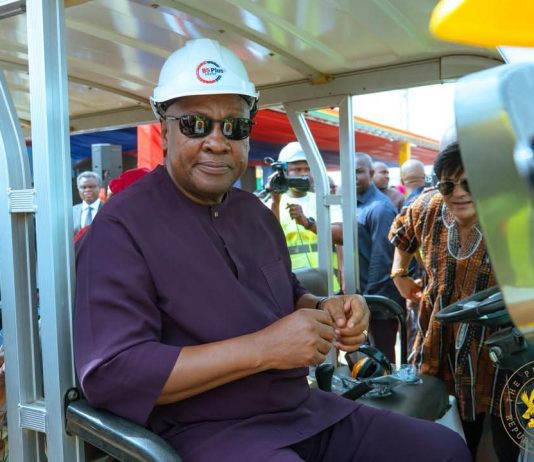 Tema: B5 Plus Steel Company Pioneers 24-Hour Economy As President Mahama Opens Extended Facility