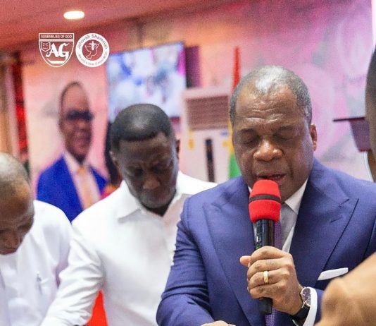 Thanksgiving Service Held For The Clerk To Parliament Ebenezer Ahumah Djietror