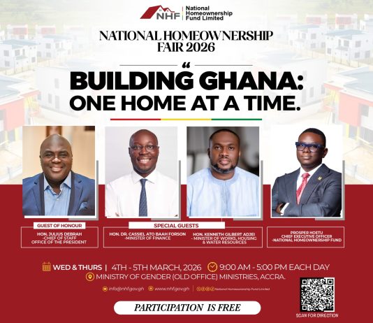All Set For National Homeownership Fair March 4–5 2026 In Accra