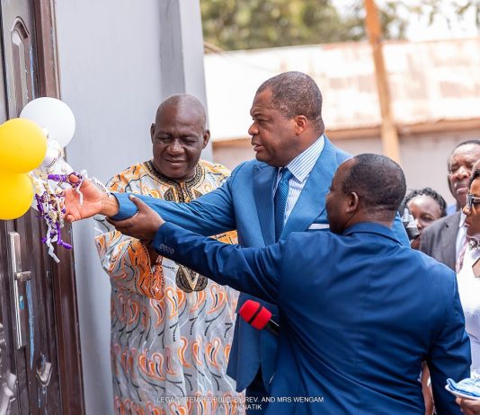 Rev. Stephen Wengam, Wife Sponsor Legacy Temple At Paknatik