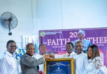 Assemblies Of God Ghana Holds Thanksgiving Service For Comptroller General Of Ghana Immigration