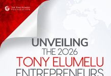 The Tony Elumelu Foundation To Announce 2026 Cohort Of TEF Entrepreneurship Programme On March 22nd