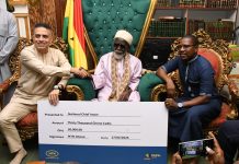 Eid-Ul-Ftr: MTN Ghana, MobileMoney LTD. Donate Food Items Worth GH₵200,000 To National & Regional Chief Imams