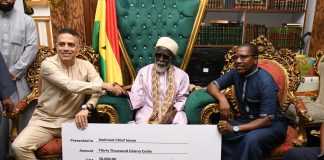 Eid-Ul-Ftr: MTN Ghana, MobileMoney LTD. Donate Food Items Worth GH₵200,000 To National & Regional Chief Imams