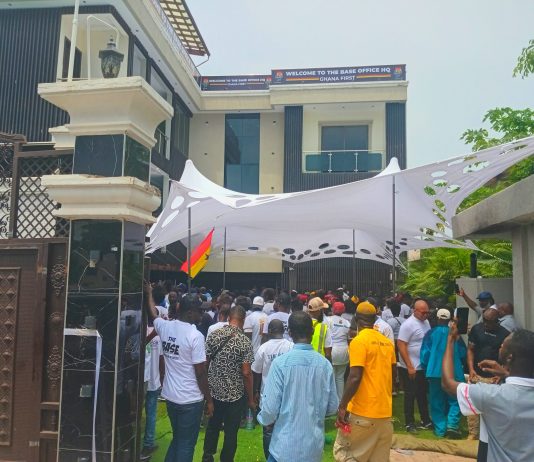 The Base Movement Shakes Up Ghana Politics; Opens Party Headquarters Ahead Of 2028