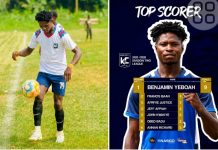 Benjamin Kofi Yeboah Shines For Golden Youth FC