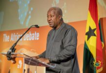 Photos: President Mahama Addresses The Africa Debate In London